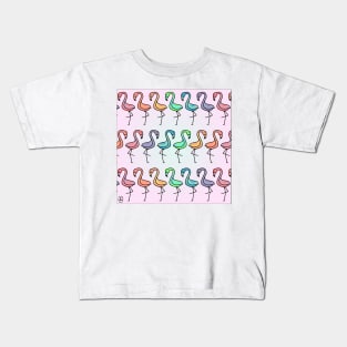 Birds 1154 (Style:3) Kids T-Shirt